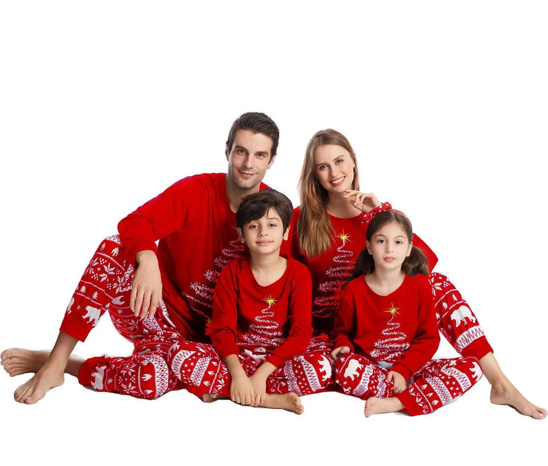 Family Christmas Matching Pyjamas Set