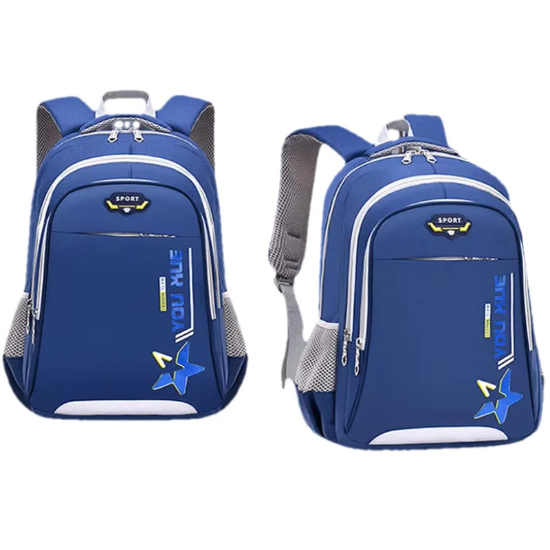 Children Backpack Kids School Bags for Boys Girl Letter Pent