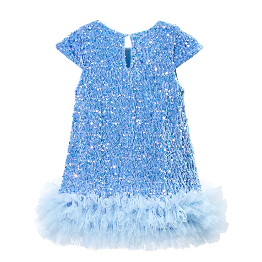 Sequin Tutu Princess Dress – Girls Party Wear