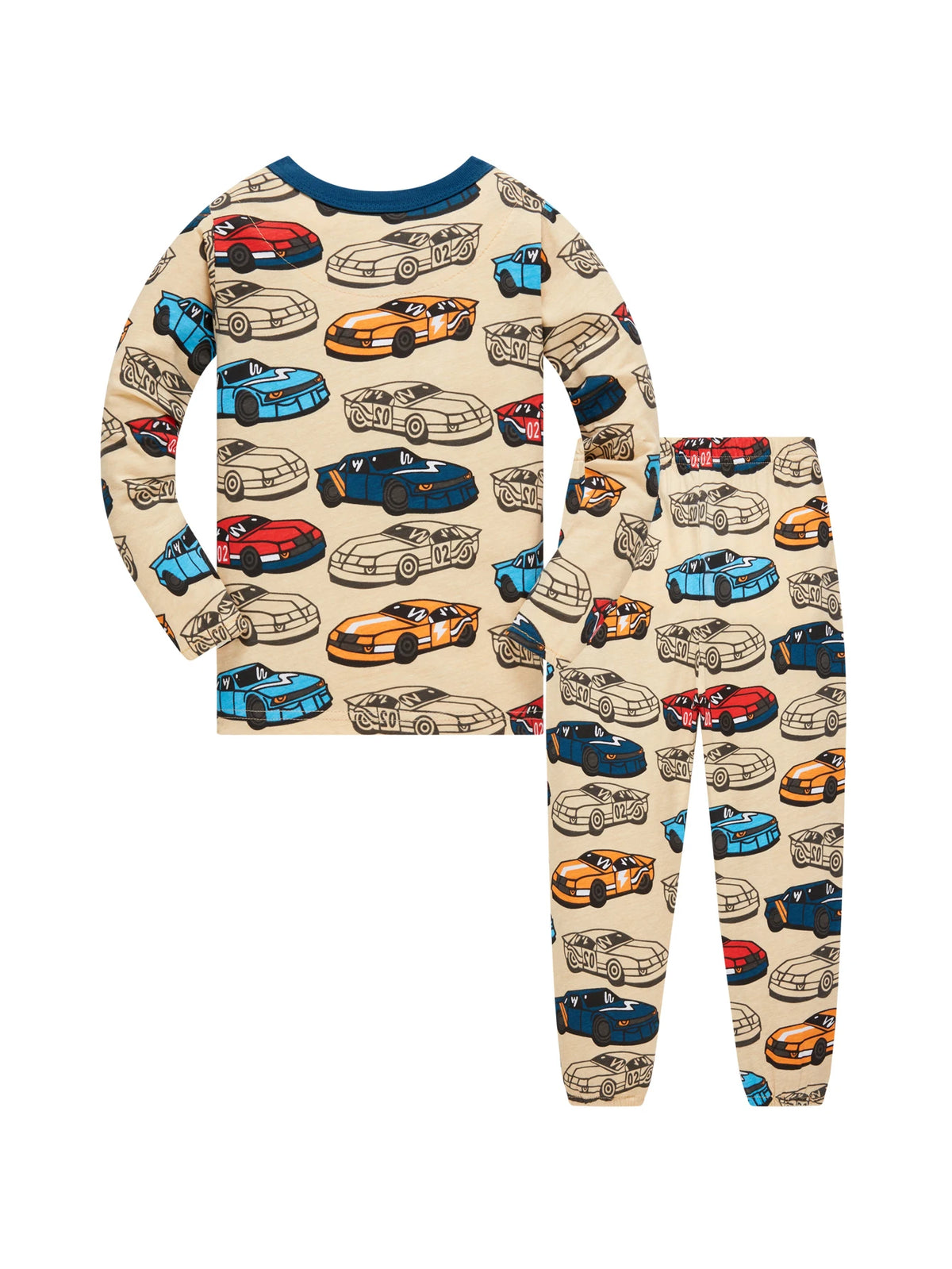 Cars Cartoon Cotton Pyjama Set for Boys