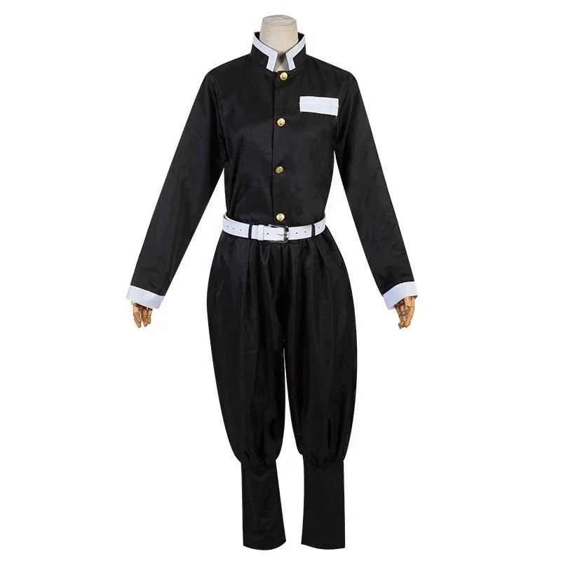 AnimeKochou Shinobu Cosplay Costume Kochou Uniforms Wigs Hai