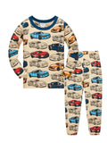Cars Cartoon Cotton Pyjama Set for Boys