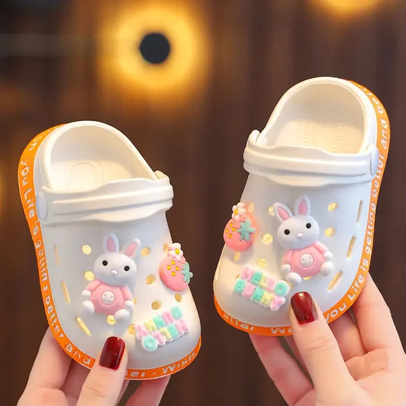 Children's Slippers Cute Cartoon Girls Boys with Soft Soles
