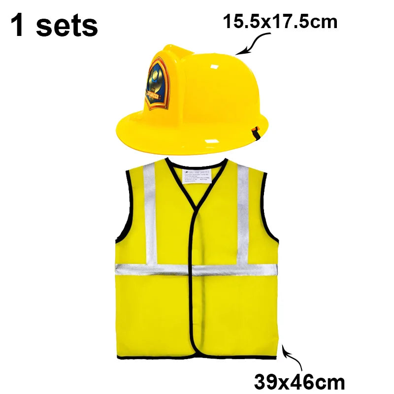 Construction Worker Dress-Up Costume Set