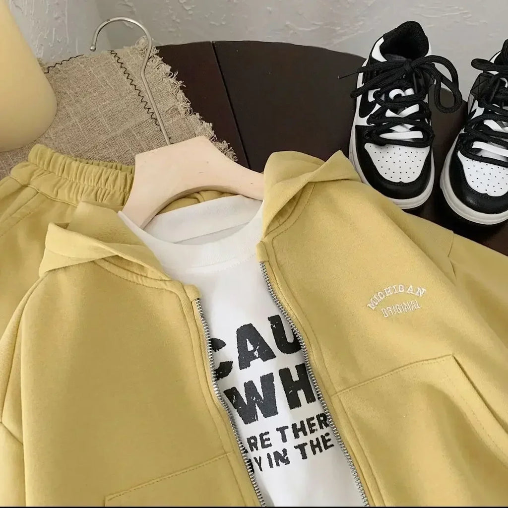 High Quality Children's Composite Cotton Set 2026 Spring Aut