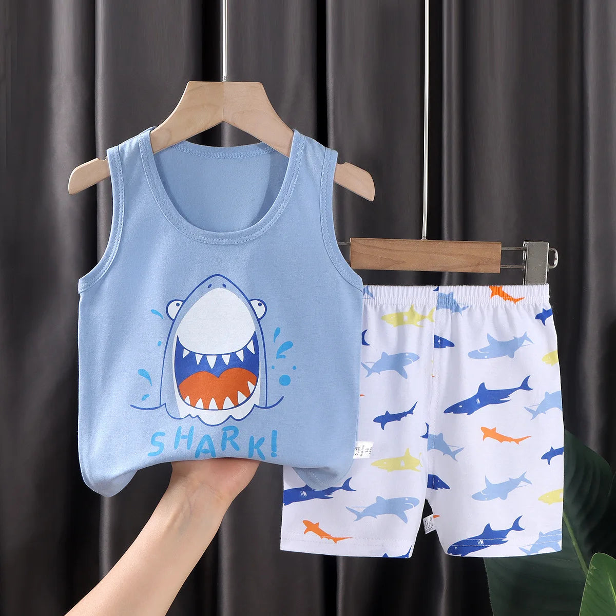 Boys Summer Vest & Shorts Set