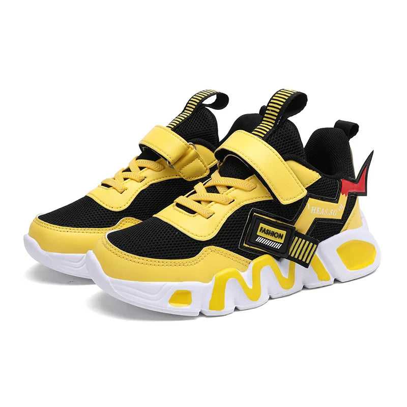Cartoon Kids Shoes for Boys Mesh Sneakers Children Casual Sp