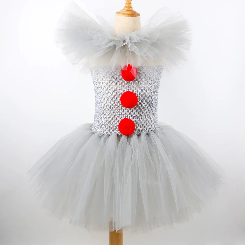 Light-Up Clown Tutu Dress | Halloween Costume