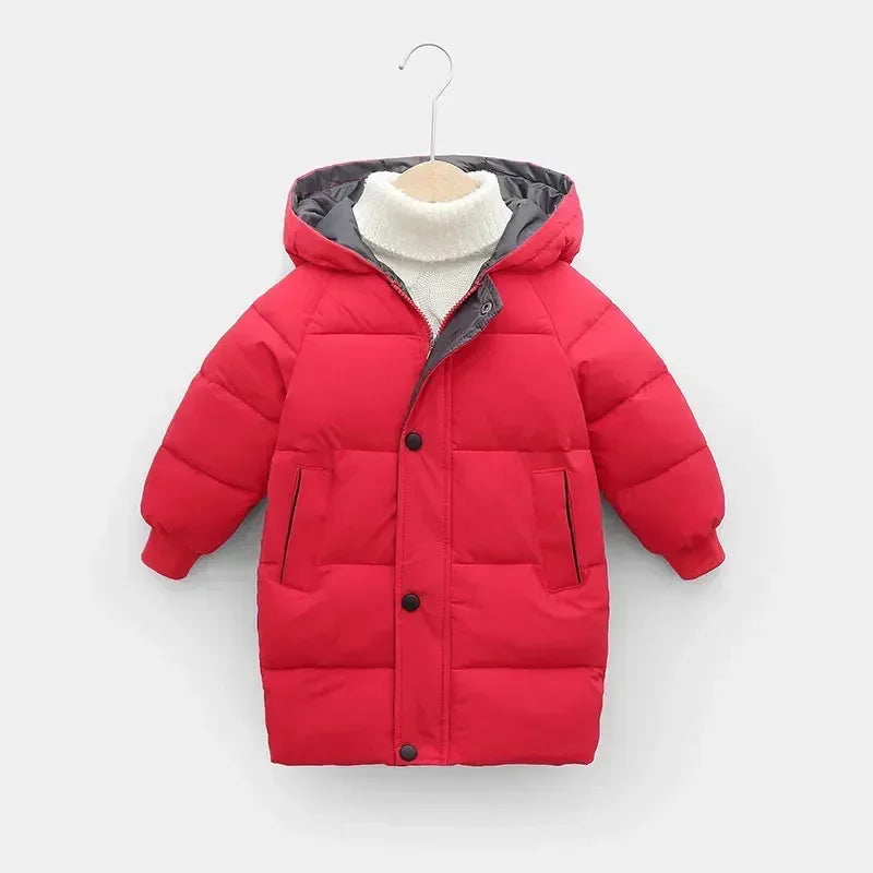 Long Padded Parka Coat | Girls & Boys Winter
