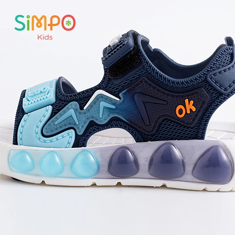 1 Pair of Children' Sandals Geometric Patterns Breathable We