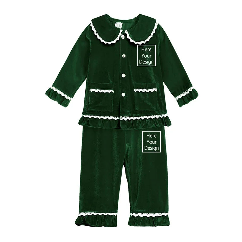 Luxury Velvet Family Christmas Pyjamas
