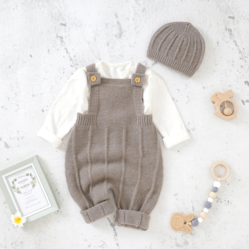 Knitted Romper Suit – Newborn to 18 Months