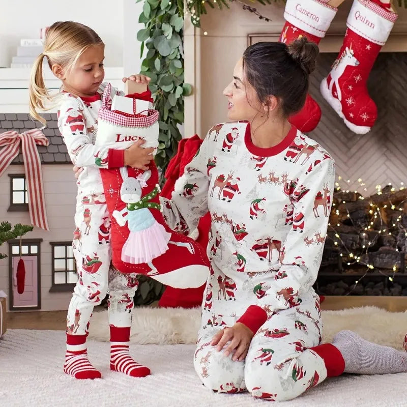 Santa Family Matching Christmas Pyjamas Set