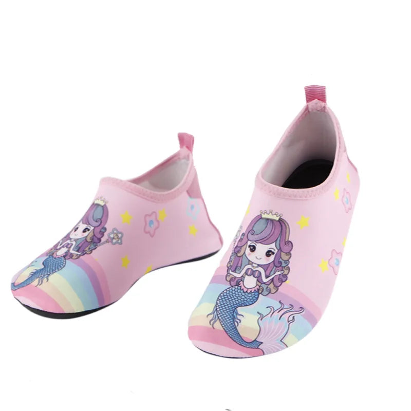 Children Water Shoes Non-Slip Aqua Shoes Kids Water Skin Bar