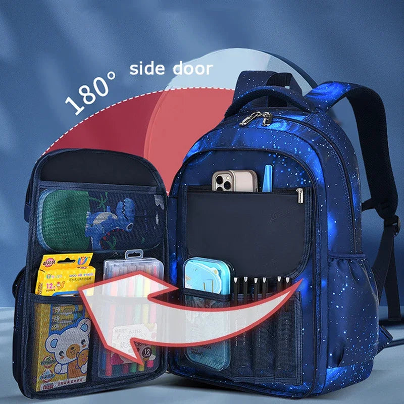 Children Orthopedics School Bags Kids Backpack Primary Schoo