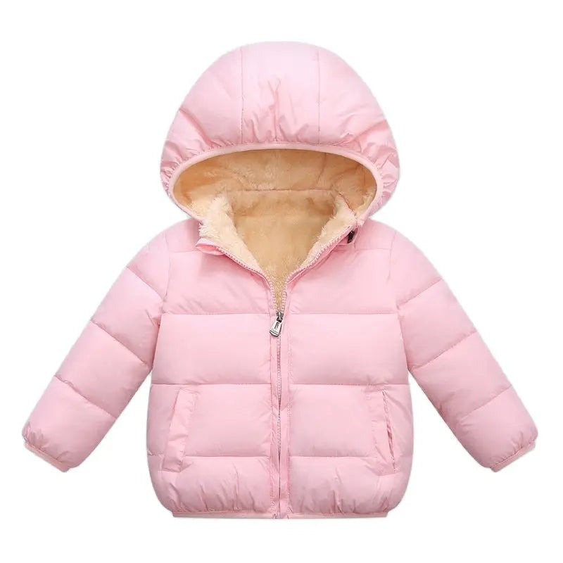 Baby Children Coats Winter Thick Jackets For Boys Warm Plush