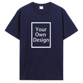 Custom Cotton Customized Print Short Sleeve T Shirt Summer T
