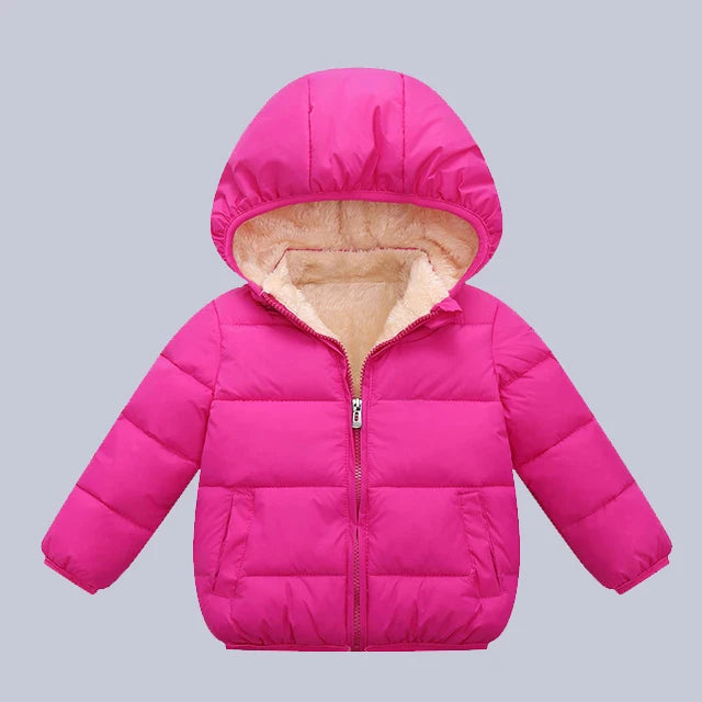 Cosy Fleece Hooded Jacket for Kids