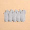 1/3/10Pairs Men's Ankle Socks Soft Breathable Stretchy Solid
