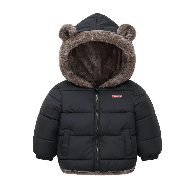 Kids Padded Hooded Coat | Cosy Winter Warmth