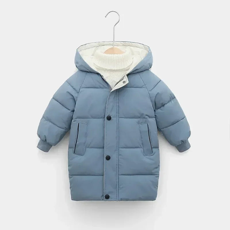 Long Padded Parka Coat | Girls & Boys Winter
