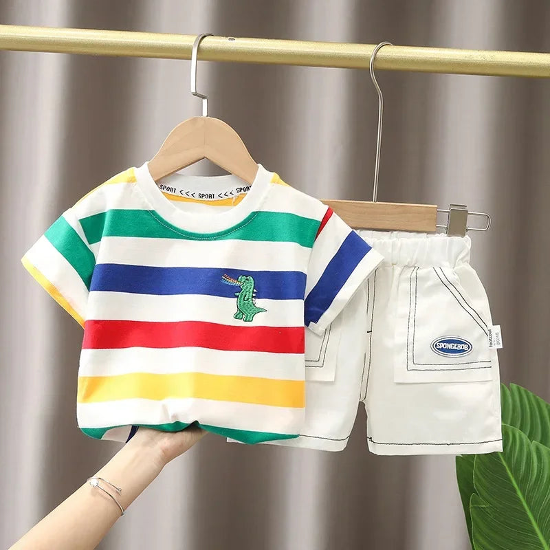 Boys Summer T-Shirt & Shorts Set
