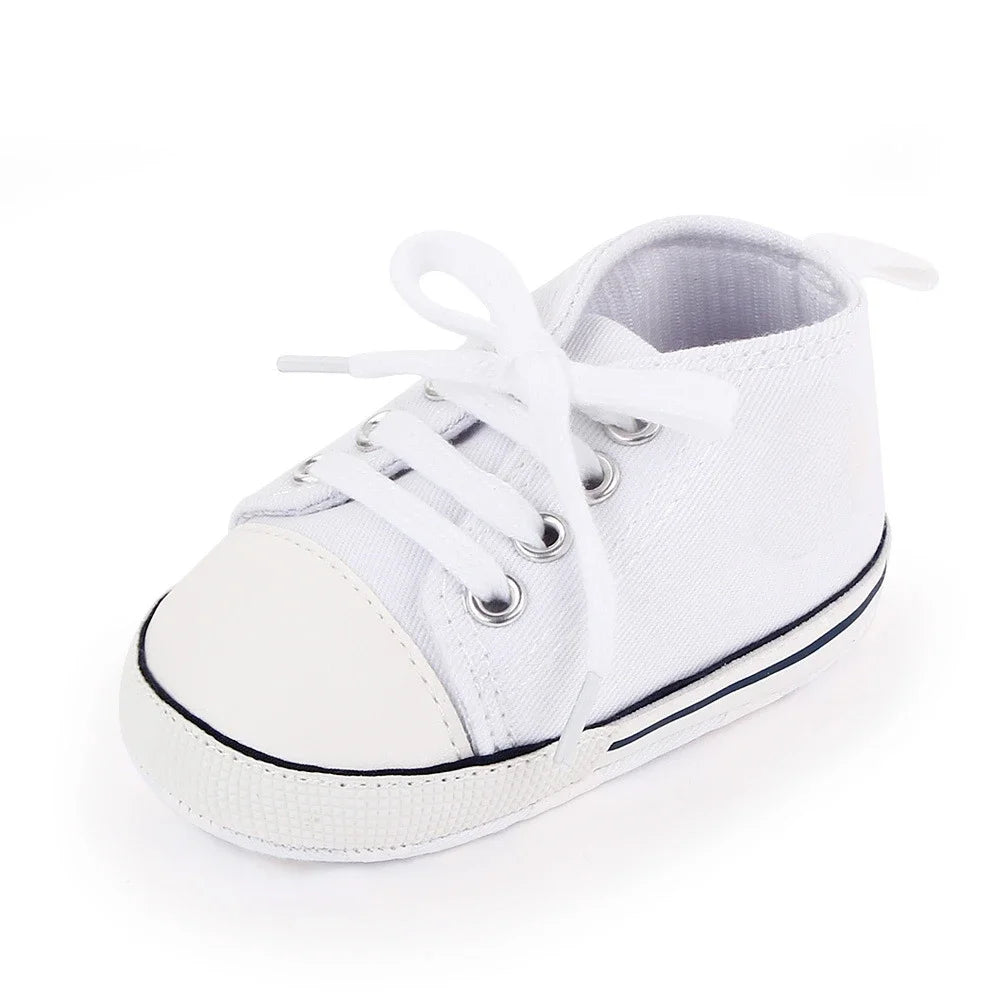 Baby Canvas Classic Sneakers Newborn Print Star Sports Baby