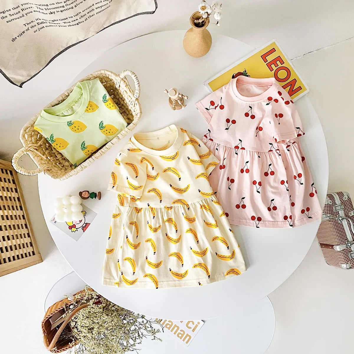 Cute Summer Dress for Girls – Soft Cotton Casual