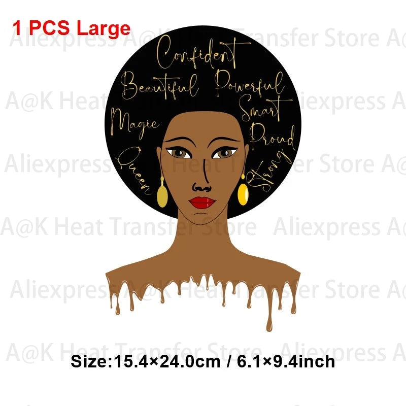 Juneteenth Iron-On Patches – Cultural Pride Set