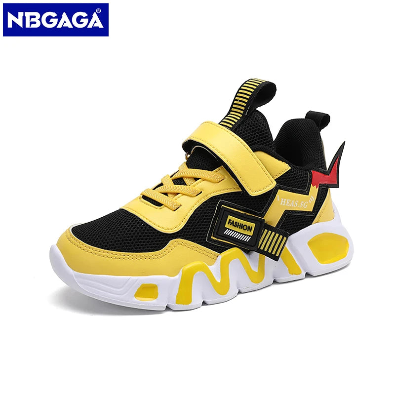 Cartoon Kids Shoes for Boys Mesh Sneakers Children Casual Sp