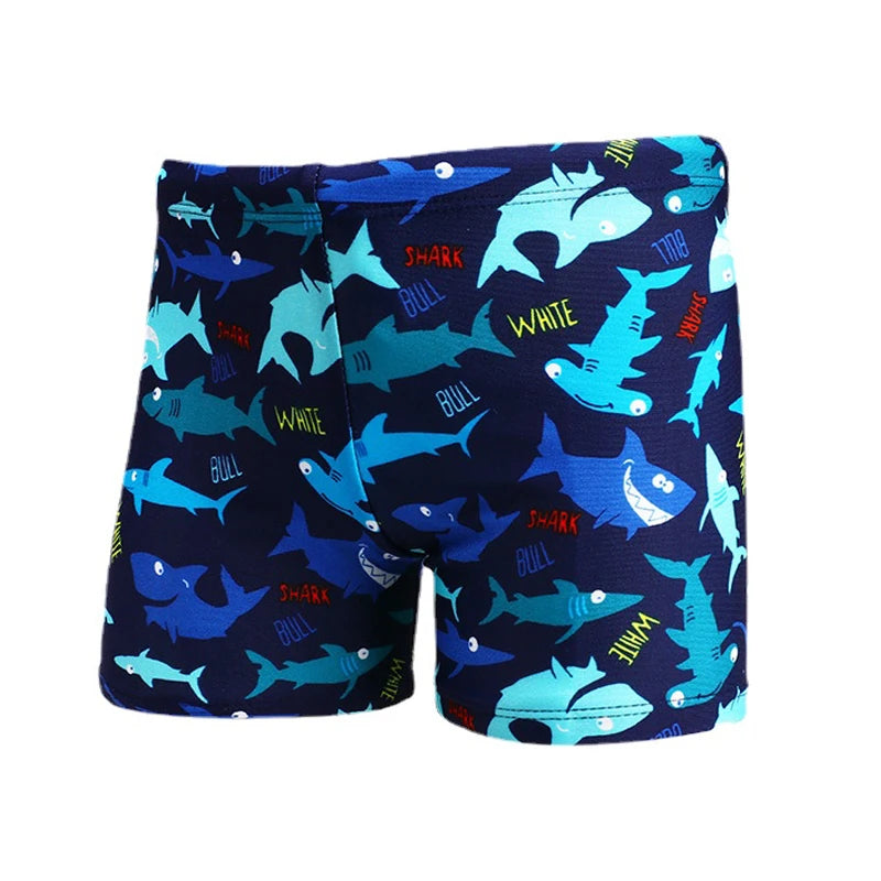 Boys Swimwear Baby Summer Cartoon Dinosaur Shark Swimming Pa