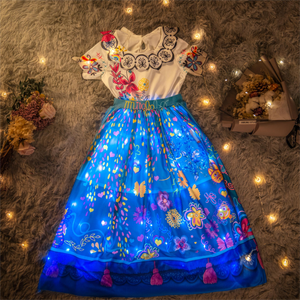 Encanto Mirabel Princess LED Light Up Dress for Girls