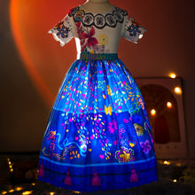 Load image into Gallery viewer, Encanto Mirabel Princess LED Light Up Dress for Girls