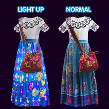 Load image into Gallery viewer, Encanto Mirabel Princess LED Light Up Dress for Girls