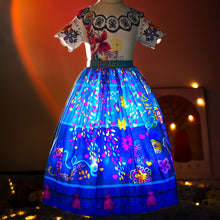 Load image into Gallery viewer, Encanto Mirabel Princess LED Light Up Dress for Girls