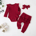 Baby Girl Ruffle Romper & Leggings See:Saw Kids