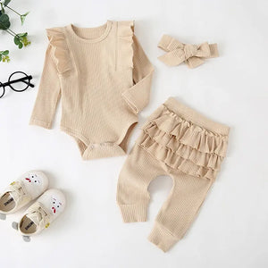 Baby Girl Ruffle Romper & Leggings See:Saw Kids