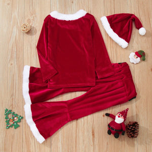 Baby Girls Christmas Santa Outfit See:Saw Kids