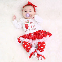 Load image into Gallery viewer, Baby&#39;s 1st Christmas 4PCS See:Saw Kids