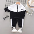 Black & White Fashionable Toddler Tracksuit See:Saw Kids