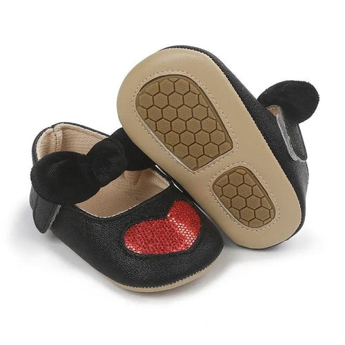 Bowknot Rivet Princess Shoes See:Saw Kids
