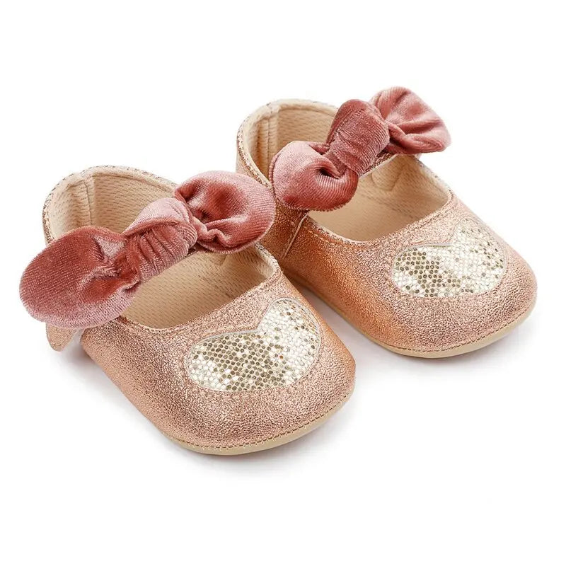 Bowknot Rivet Princess Shoes See:Saw Kids