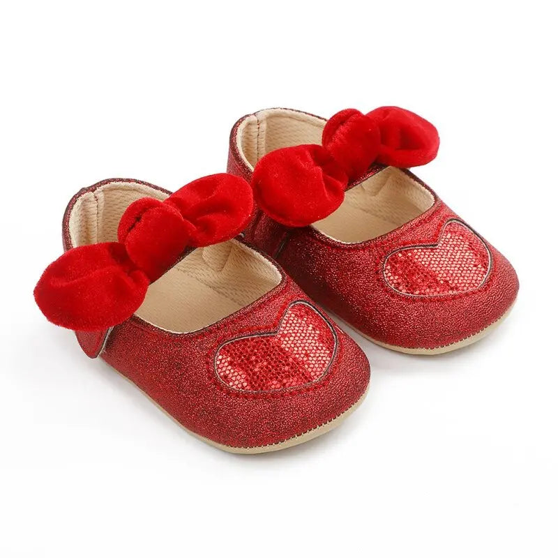Bowknot Rivet Princess Shoes See:Saw Kids