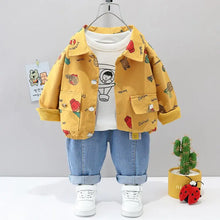 Load image into Gallery viewer, Classic Shirt, T-shirt &amp; Jeans Outfit See:Saw Kids