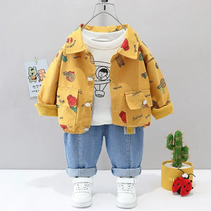 Classic Shirt, T-shirt & Jeans Outfit See:Saw Kids