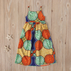 African Dashiki Princess Dress