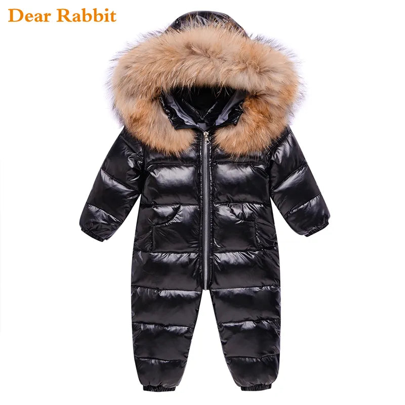 Toddler quilted bodysuit warm winter suit | See:Saw Kids