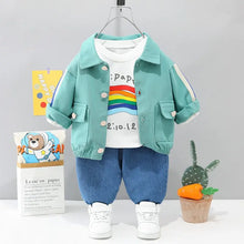 Load image into Gallery viewer, Malibu Rainbow 3 Piece Outfit See:Saw Kids