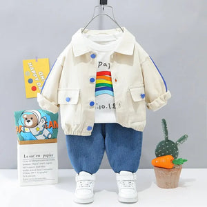 Malibu Rainbow 3 Piece Outfit See:Saw Kids
