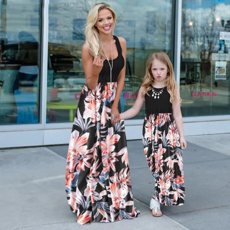 Kids sales matching dresses